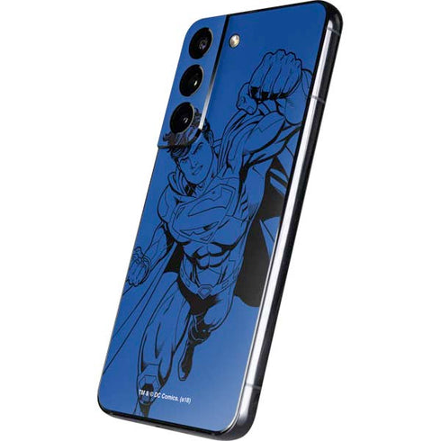 DC Comics Superman Comic Pop Galaxy S22 Skin